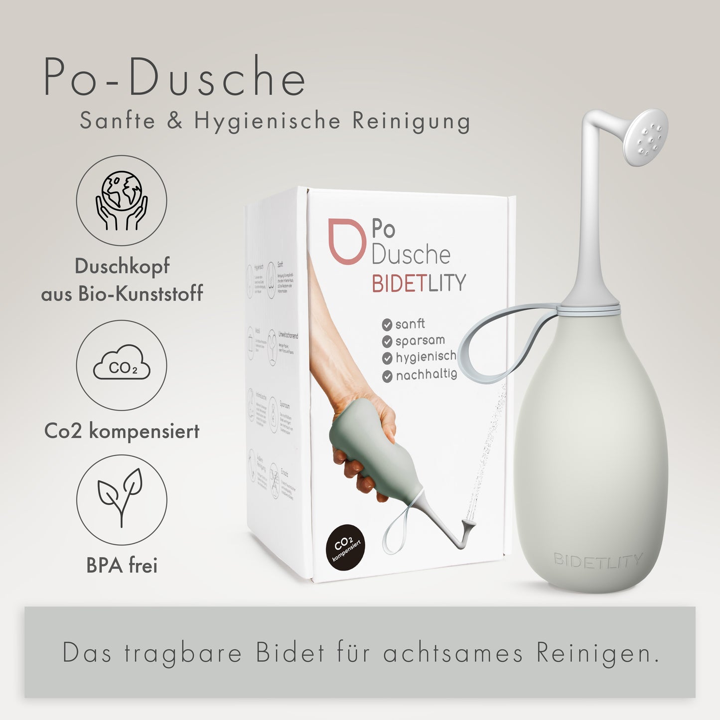 Po-Dusche (BIDETLITY)